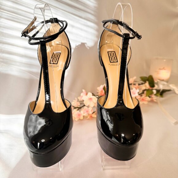 Mary Janes : Black. Patent Leather, Platforms, NWB - Picture 4 of 11